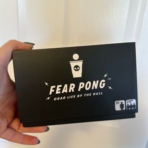 Fear pong game never used